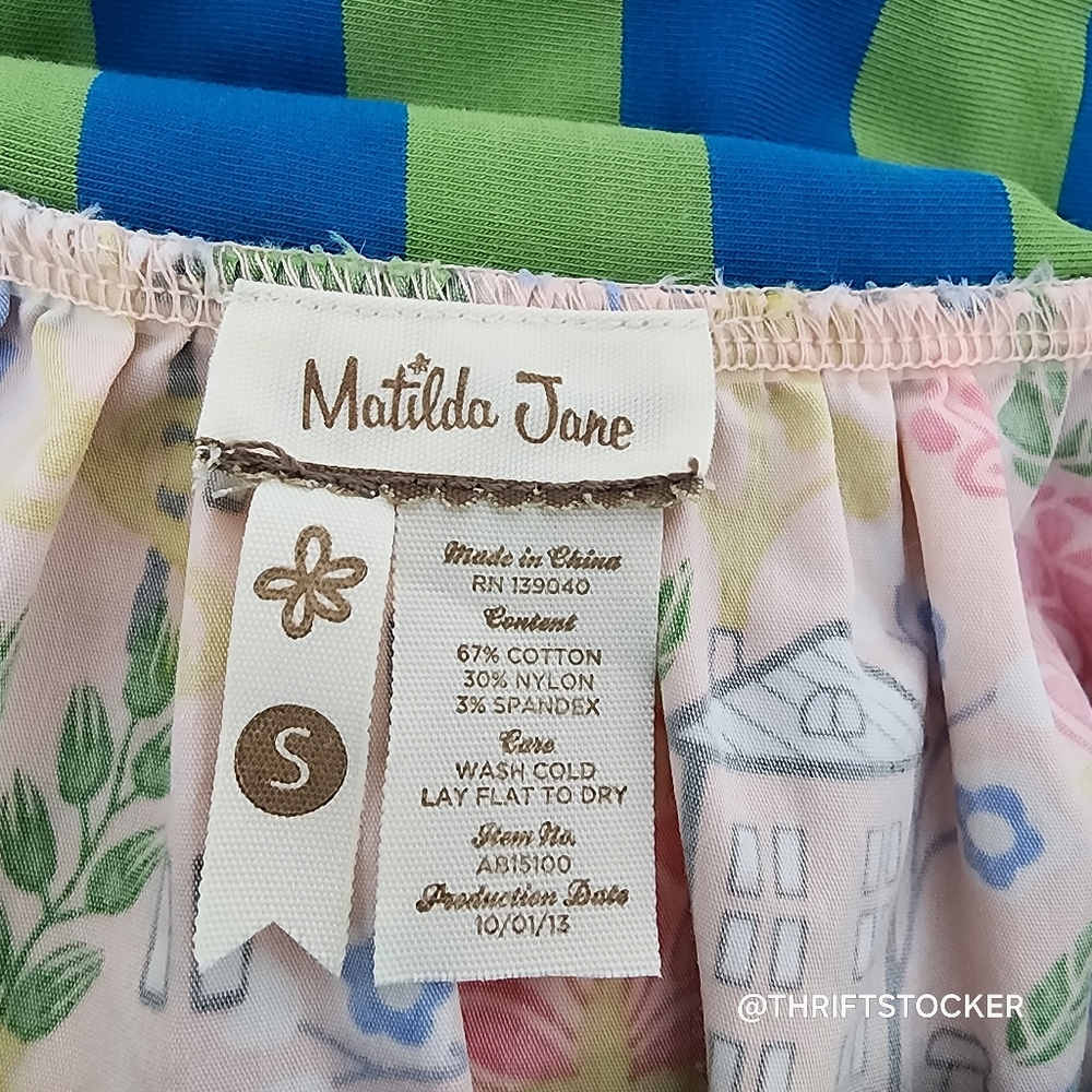 Matilda Jane Homeward Bound Mixed Print Skirt - Picture 7 of 8